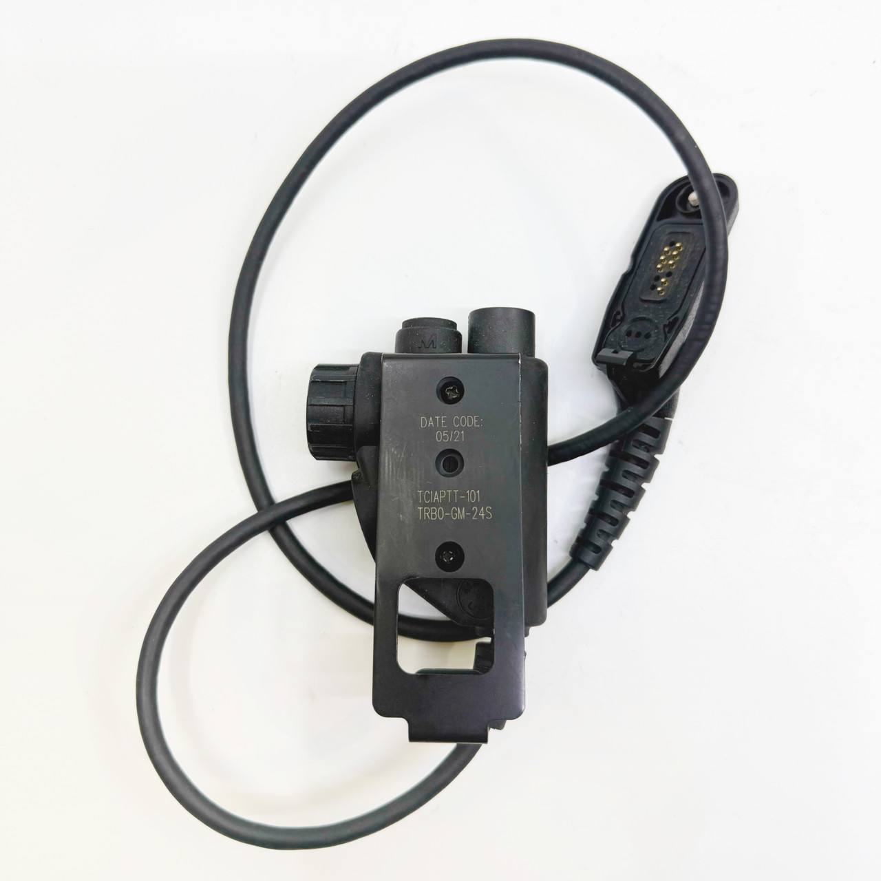 Safariland TCI Liberator IV Single Comm Tactical Headset + TCI PTT