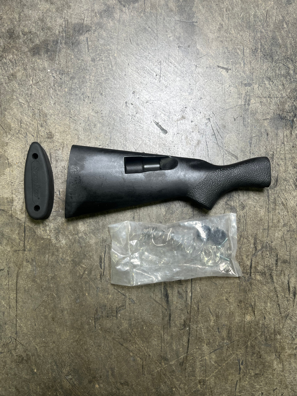 Remington 870 Speed Feed Stock Unassembled, Never Issued, Police Trade
