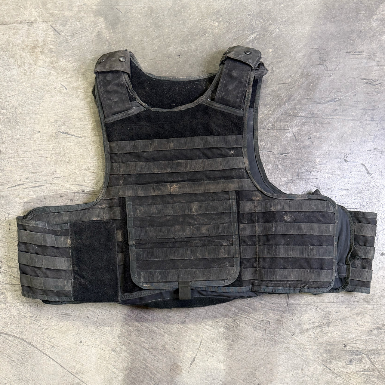 MSA Paraclete Large Tactical MOLLE Vest Plate Carrier, Police Trade