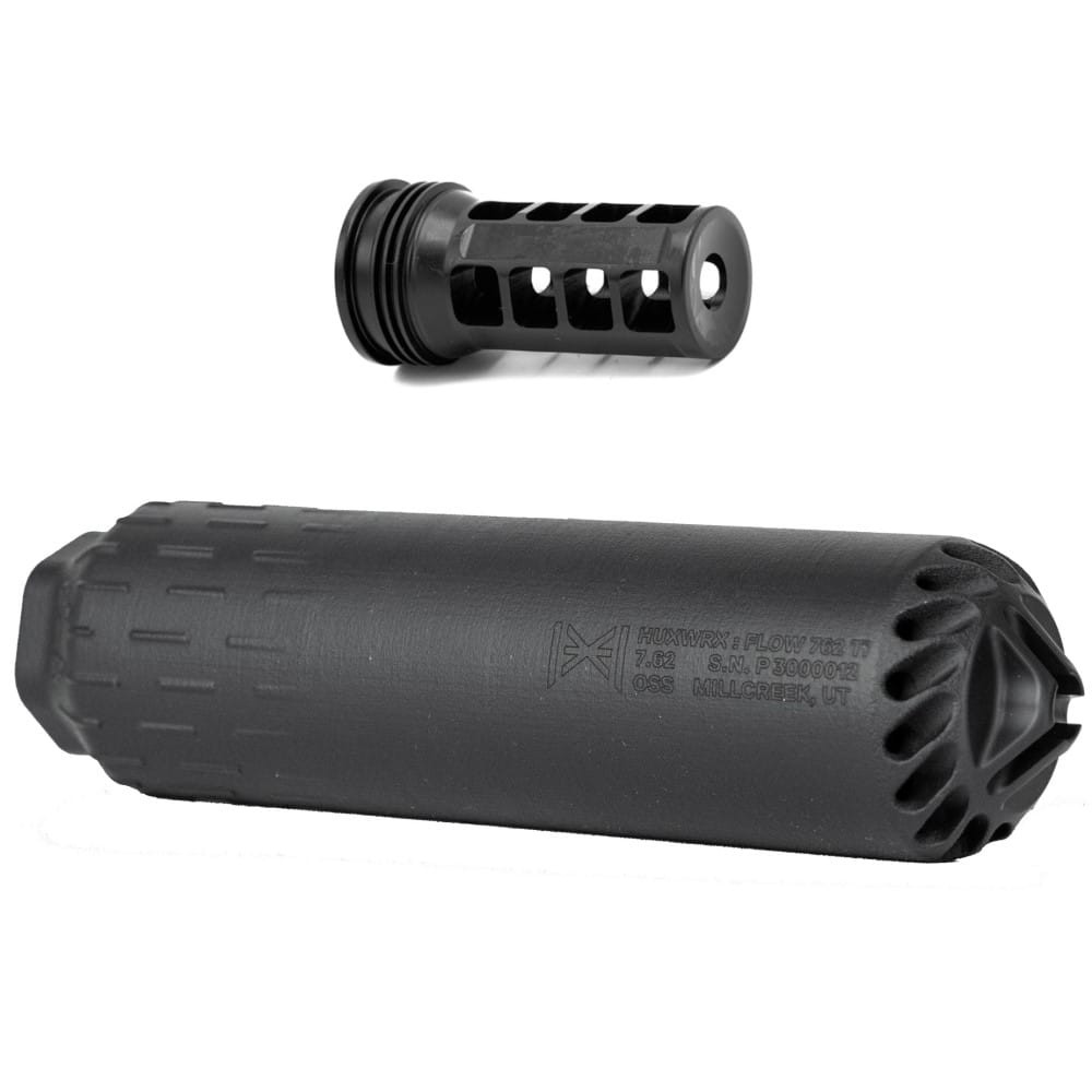 HUXWRX FLOW 762 Ti with Muzzle Brake, Black