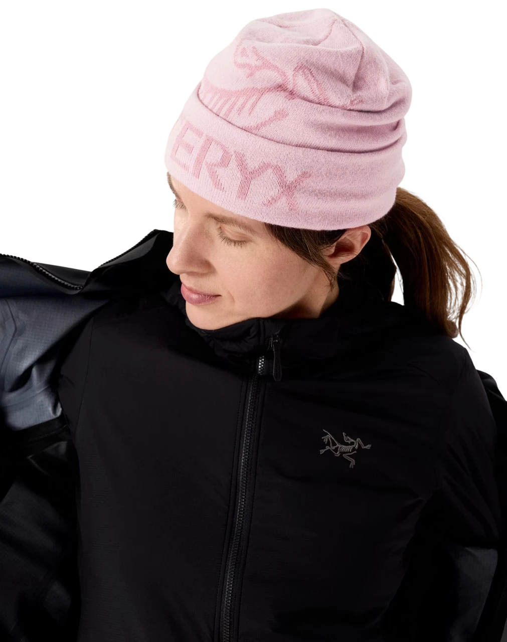 Arc'teryx Bird Word Toque, Alpine Rose / Bliss Arc'teryx Bird Word Toque, Alpine Rose / Bliss