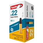 Aguila Super Extra .22 LR 40gr Solid Point Ammunition 50-Rounds