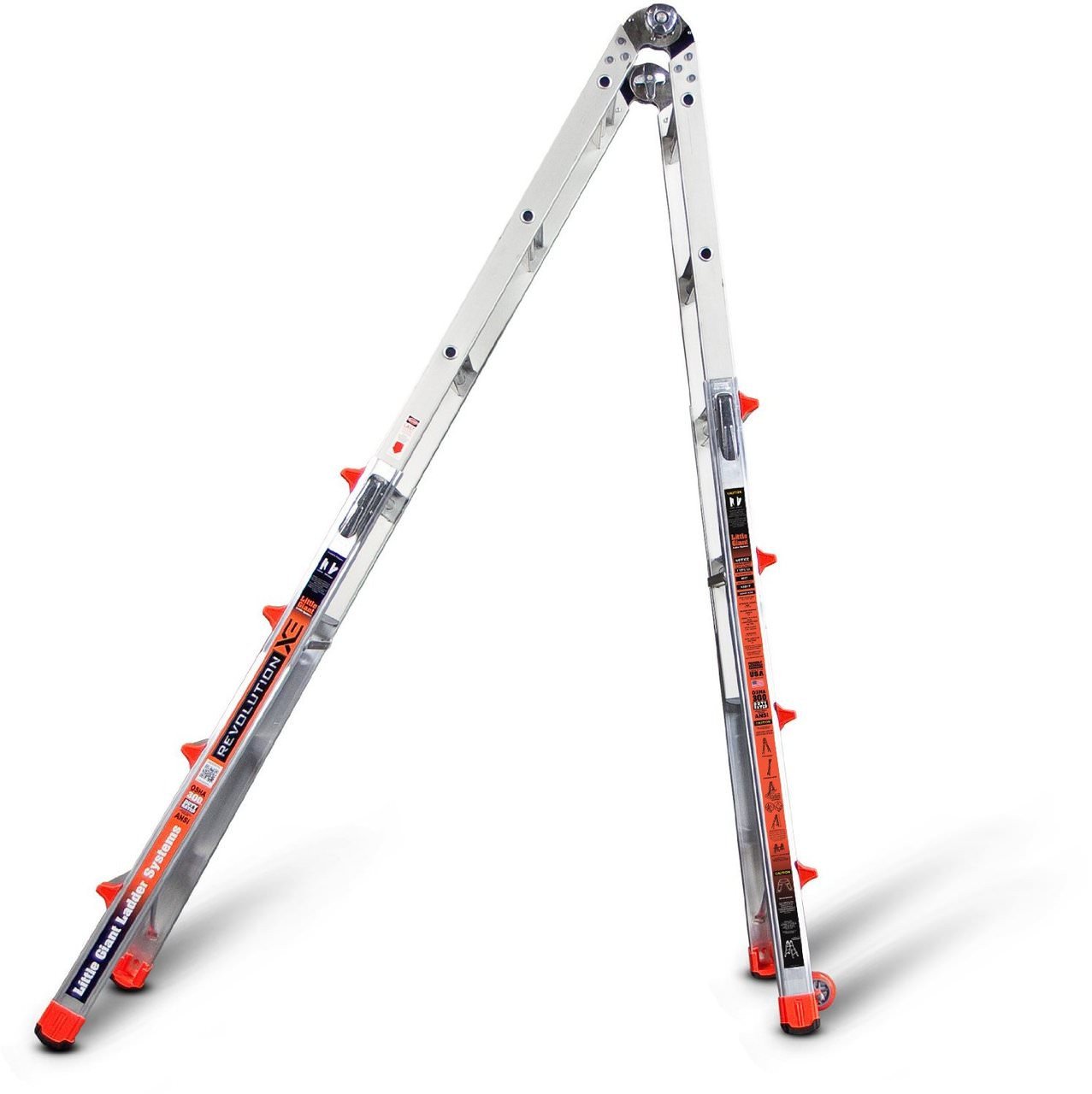 Little Giant M17 Aircraft Support Ladder - 17 Foot / 300lbs Capacity