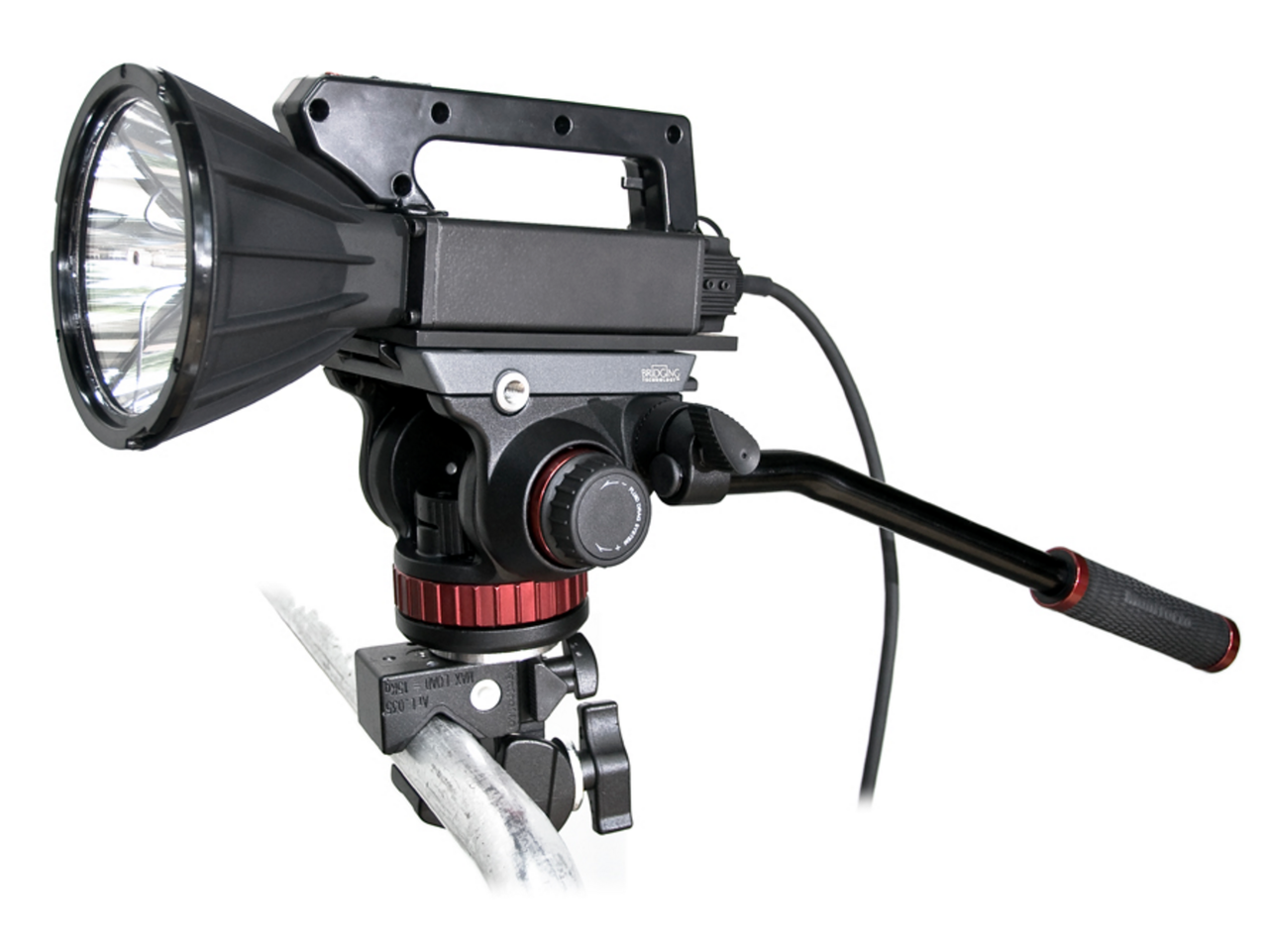 Maxa Beam Heavy-Duty Uni-Clamp Fluid Pan/Tilt Head