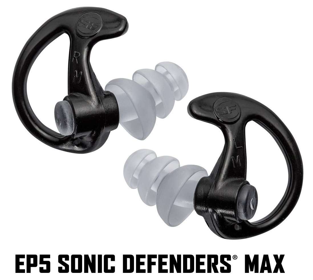 Block The dB. Hearing protection isn’t a game. It’s crucial to the prevention of Noise Induced Hearing Loss (NIHL). Affordable, reusable, full-block EP5 Sonic Defenders® Max earplugs utilize a soft, adjustable, triple-flanged stem to seal the ear canal and block out potentially harmful sounds, providing an impressive Noise Reduction Rating (NRR) of 26 dB. They are an excellent choice for industrial, tactical, and general applications where maximum protection against continuous noise is a priority over hearing ambient sounds or conversations.* EP5s are made from a soft, durable, hypoallergenic polymer for all-day comfort and extended life (up to 6+ months, depending on usage and care). A low-profile design allows them to be worn with a mask, helmet, or supplemental hearing muffs. You work in an industrial space. Give your ears industrial-strength protection.