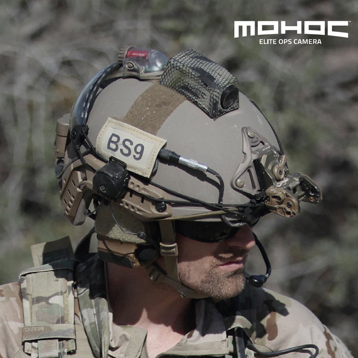 MOHOC Elite Ops Military-Optimized Helmet Camera