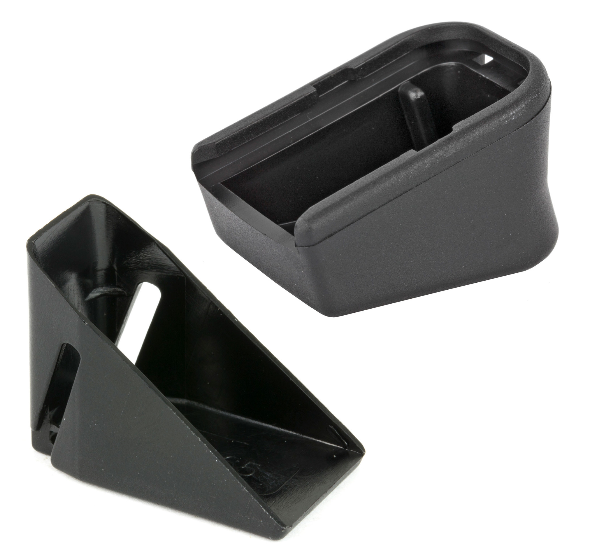 Add capacity to your Glock magazines by installing these genuine Glock mag extension kits. Increase your capacity by 2 rounds for 9mm magazines and 1 round for .40 S&W or .357 Sig magazines. Replaces your Glock Floorplate .