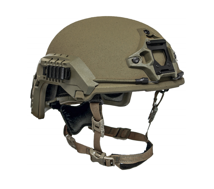 The N49 Ultra Light Weight (ULW) Ballistic Helmet is for operators who need to have the ability to move faster, wear for longer periods with comfort and have optimal ballistic protection.  Despite its deceptively light weight, the N49 provides NIJ Level IIIA protection.  

At just over one pound*, the N49 is the lightest helmet to provide ballistic fragmentation and blunt impact protection.

PRODUCT HIGHLIGHTS

Shell is manufactured with advanced Ultra- High Molecular Weight Polyethylene (UHMWPE) 

No holes through the shell of the helmet for any accessories other than the standard 3 hole NVG bracket eliminating the possibility for secondary projectiles

Bolt-less retention and no-bolt-thru rails reduces weight and maximizes industry standard ballistic protection

 Full tactical kit is standard configuration with Rails, NVG and Bungees

High-Cut allows for easier integration with ear protection, communications and other tactical accessories