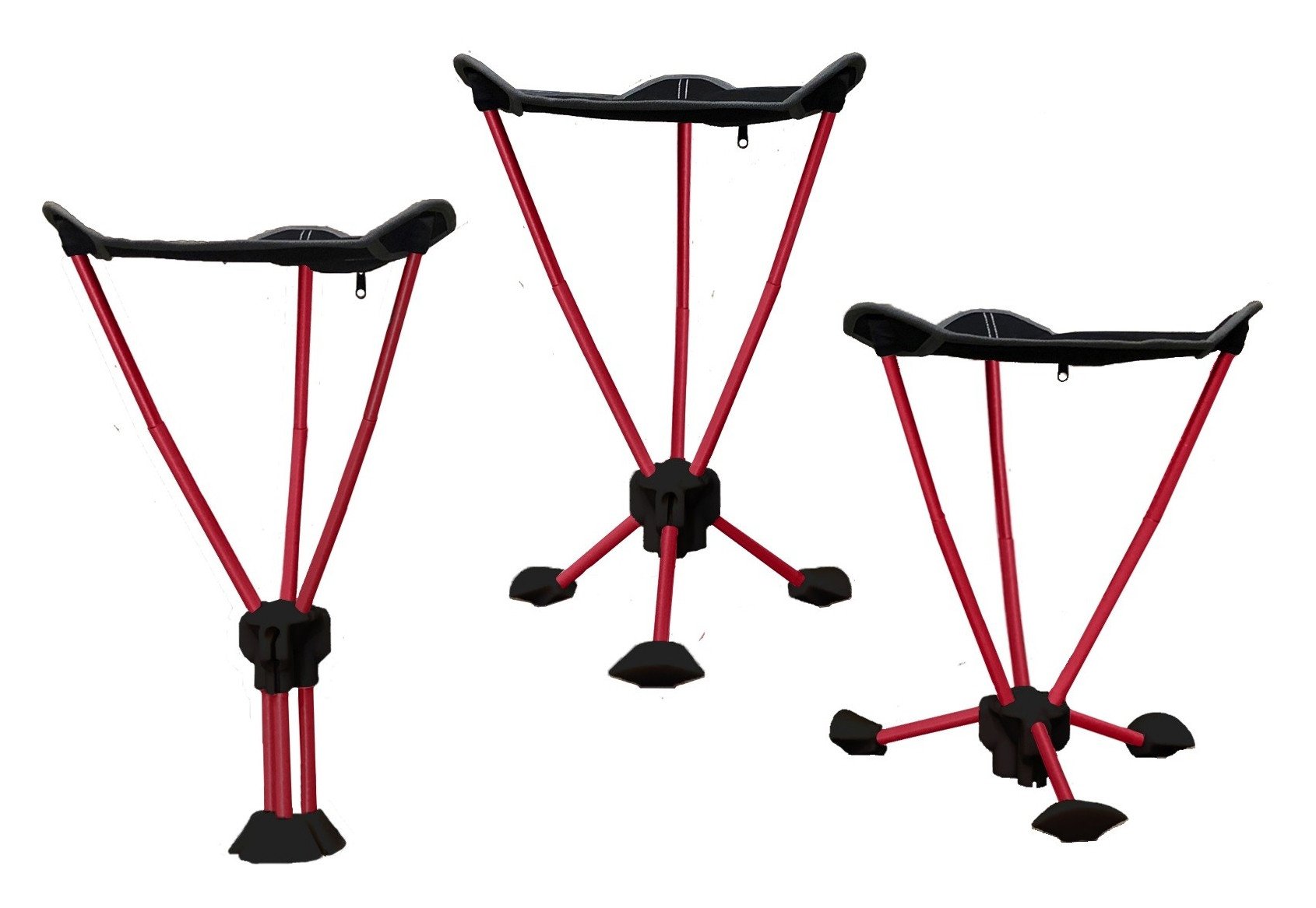 This versatile tripod is a triple threat. It can be adjusted to two heights or used as a mono pod. At just over 1 lb, you can pack this super small stool in your back pocket for a full day's adventure.