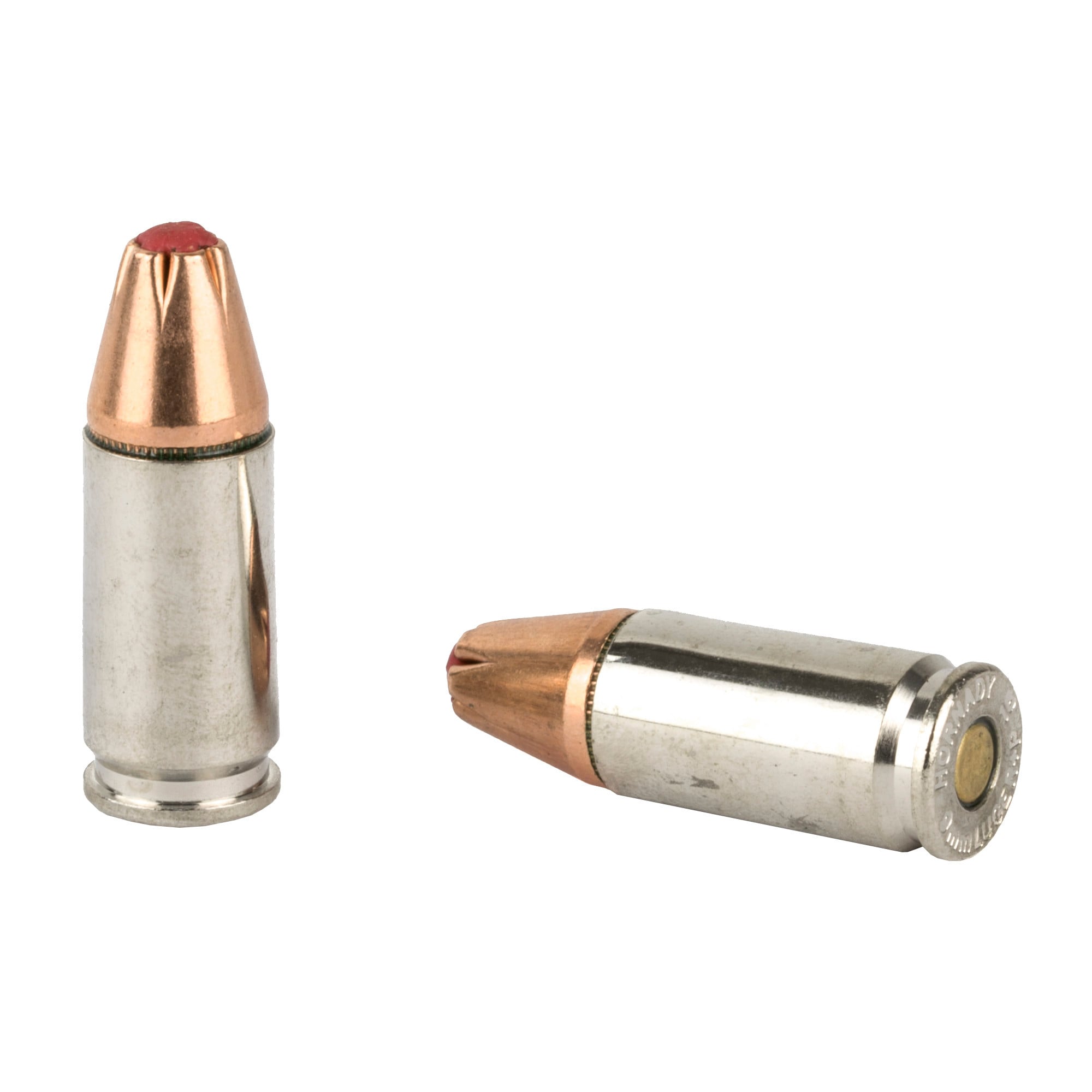 Critical Duty features a high-antimony lead core that is extremely tough and delivers controlled expansion. It also provides a more economical choice than similar bonded bullets. The FlexLock bullet incorporates two revolutionary Hornady features: the no-clog, patented Flex Tip design and the heavy-duty jacket-to-core InterLock band. It utilizes a large mechanical jacket-to-core InterLock band that keeps the bullet and core from separating for maximum weight retention and proven terminal performance through. Nickel plating resists corrosion and greatly enhances low-light chamber checks while combining the cannelured bullet with a crimped case ensures no bullet setback during feeding.