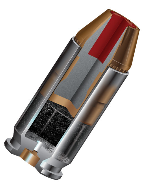 Critical Defense® handgun ammunition was developed to provide the best performance for DEFENSIVE or PERSONAL PROTECTION SITUATIONS and is the ultimate choice for any short barreled, concealed carry style firearm.

The FTX® bullets loaded in all Critical Defense® handgun ammunition are designed to expand and provide the terminal performance needed for close encounters often associated with personal protection situations. Given that, Critical Defense® is NOT intended for use in extreme (law enforcement) situations that require superior barrier performance.*

The FTX® bullet will expand reliably and will not clog like standard hollow point bullets when fired through heavy clothing.* Additionally, Critical Defense® ammunition IS optimized for short barreled, concealed carry style handguns and will not deliver excessive recoil and associated muzzle flip.