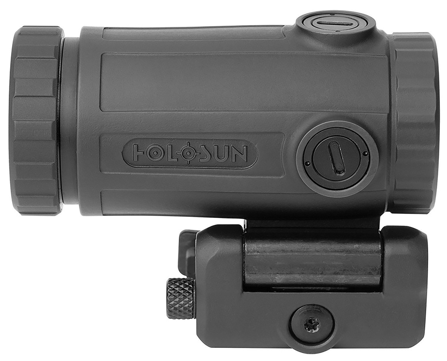 The HM3XT is a Titanium bodied 3X magnifier that includes a quick release, flip-to-side mount with Absolute and Lower 1/3 Co-witness mounting solutions. Additional features include 2.75” of eye relief, IP67 certified water resistance, with windage and elevation adjustment for precision zeroing. Flip-to-the-side Design, Outstanding Specification & Clarity, Compact and Small Design, Complete Titanium Housing, QD Mount & Spacer Included ,IP67 Waterproof