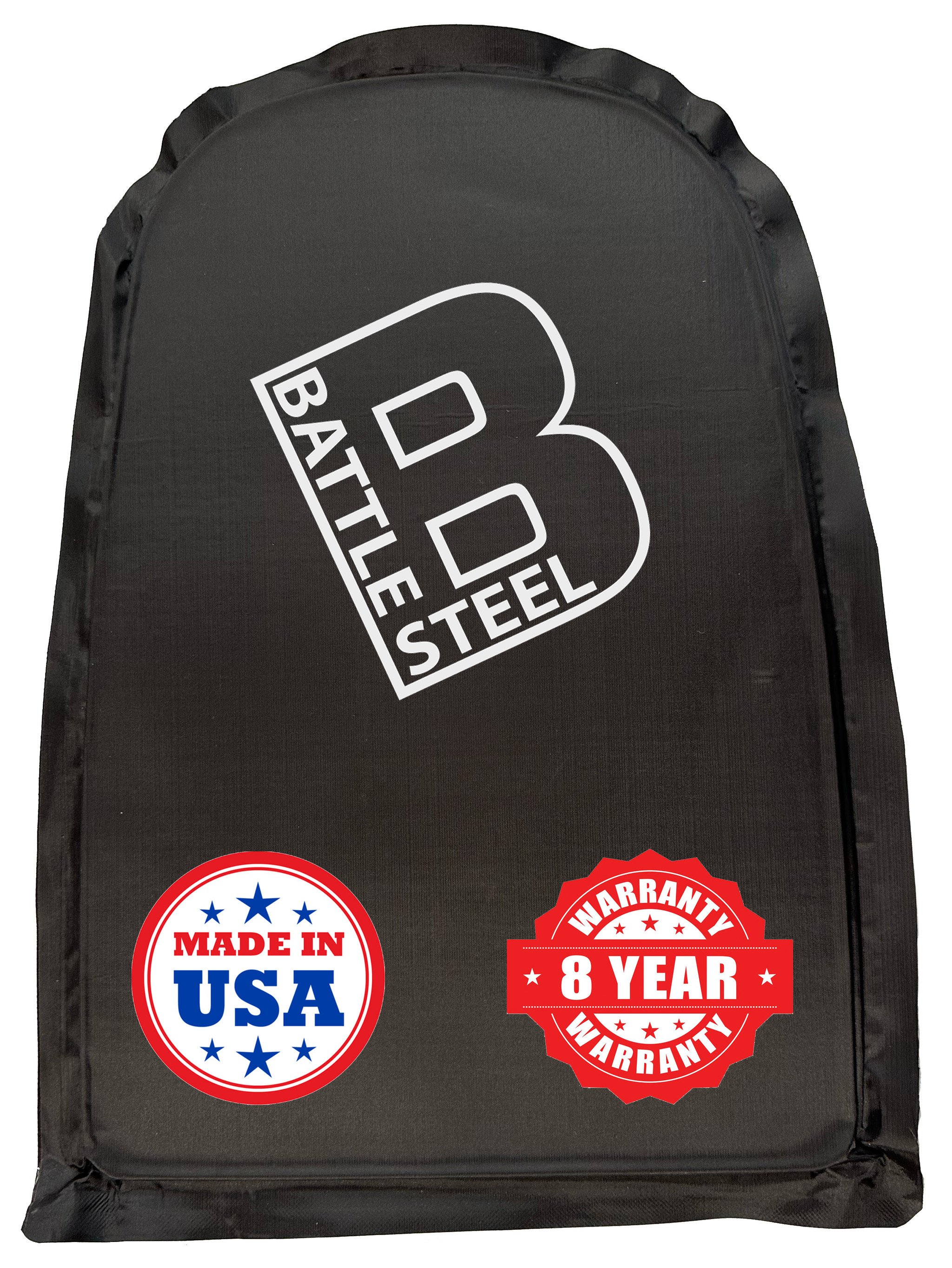 STOPS HANDGUN & SPIKES. Stops 9mm, Shotgun slugs, .45 ACP, 10mm, .44 Magnum, as well as foreign made weapons such as 9mm Makarov.