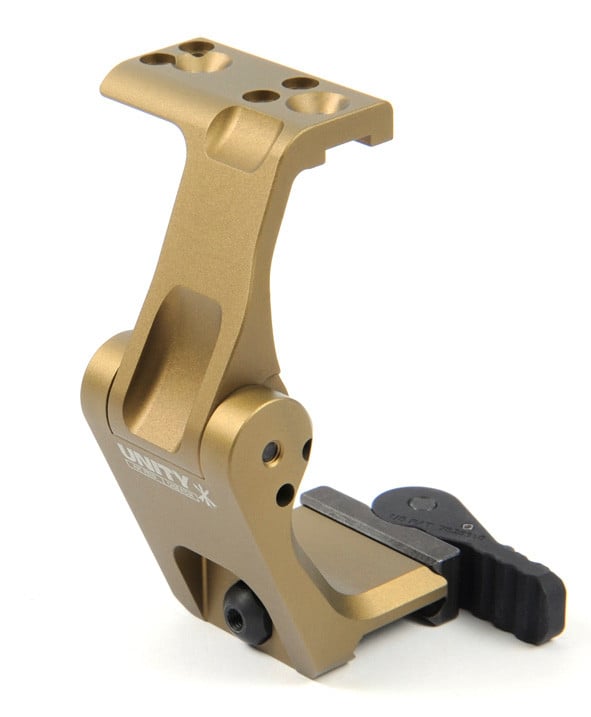 Unity Tactical, FAST, Magnifier Mount, 2.26" Optical Height, Compatible with G23, G30, G33, G43, G45, VMX-3T, Micro3X, Micro6X, 3X MAG-C, Juliet3X, Juliet4X, Juliet Micro3X, Anodized Finish, Black