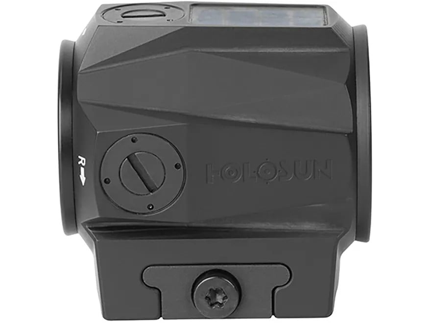 The SCRS (Solar Charging Rifle Sight) advances Holosun’s SCS technology creating an ultra compact 20mm tube sight designed for long gun applications. The SCRS features multi-directional light sensors and an advanced Auto Mode for automatic reticle intensity settings and Manual Mode for manual control of dot intensity. The SCRS is made from 7075 aluminum and includes a lower 1/3 co-witness, 1.63” mount that utilizes Holosun’s proven 509T footprint for compatibility with third-party offset RDS mounts. The SCRS is available with a 2MOA dot only or Holosun’s MRS (Multi-Reticle System). The SCRS features 12 reticle intensity settings, four of which are compatible with night vision devices and up to 50k hour battery life.