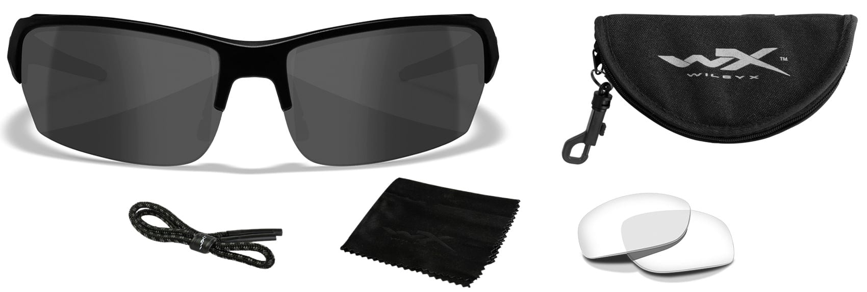 The WX SAINT's lightweight design and rubber tipped temples provide enough comfort for you to wear all day.

