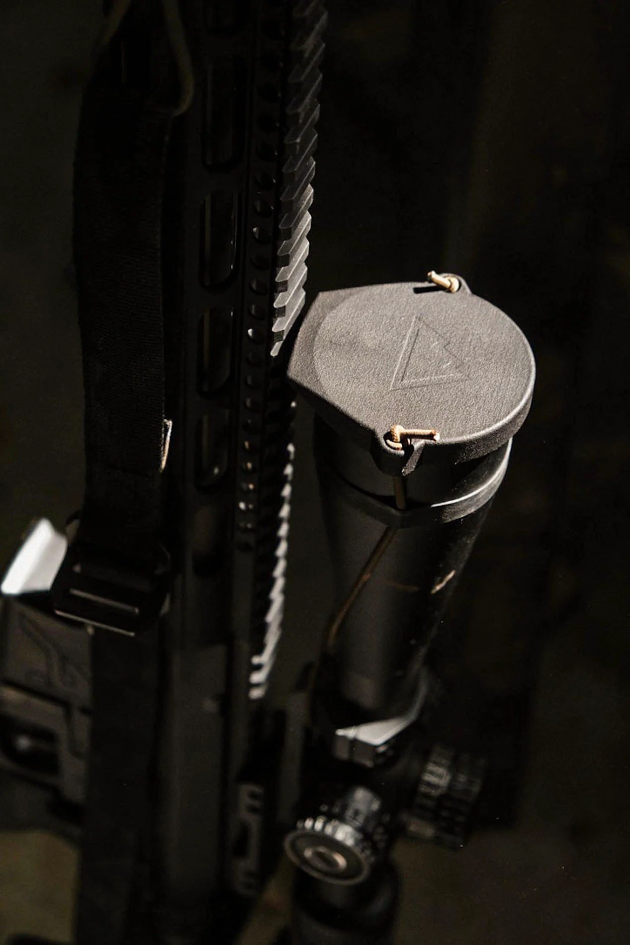 The ScopeCap is a simple, rugged, and low profile solution to protect your scope's lenses and eliminate any reflections from them. Our signature flipper tab is integral to the ScopeCap and allows for fast and easy removal from your scope's bezel. When doffed, they have a lower profile than traditional flip style scope caps.

