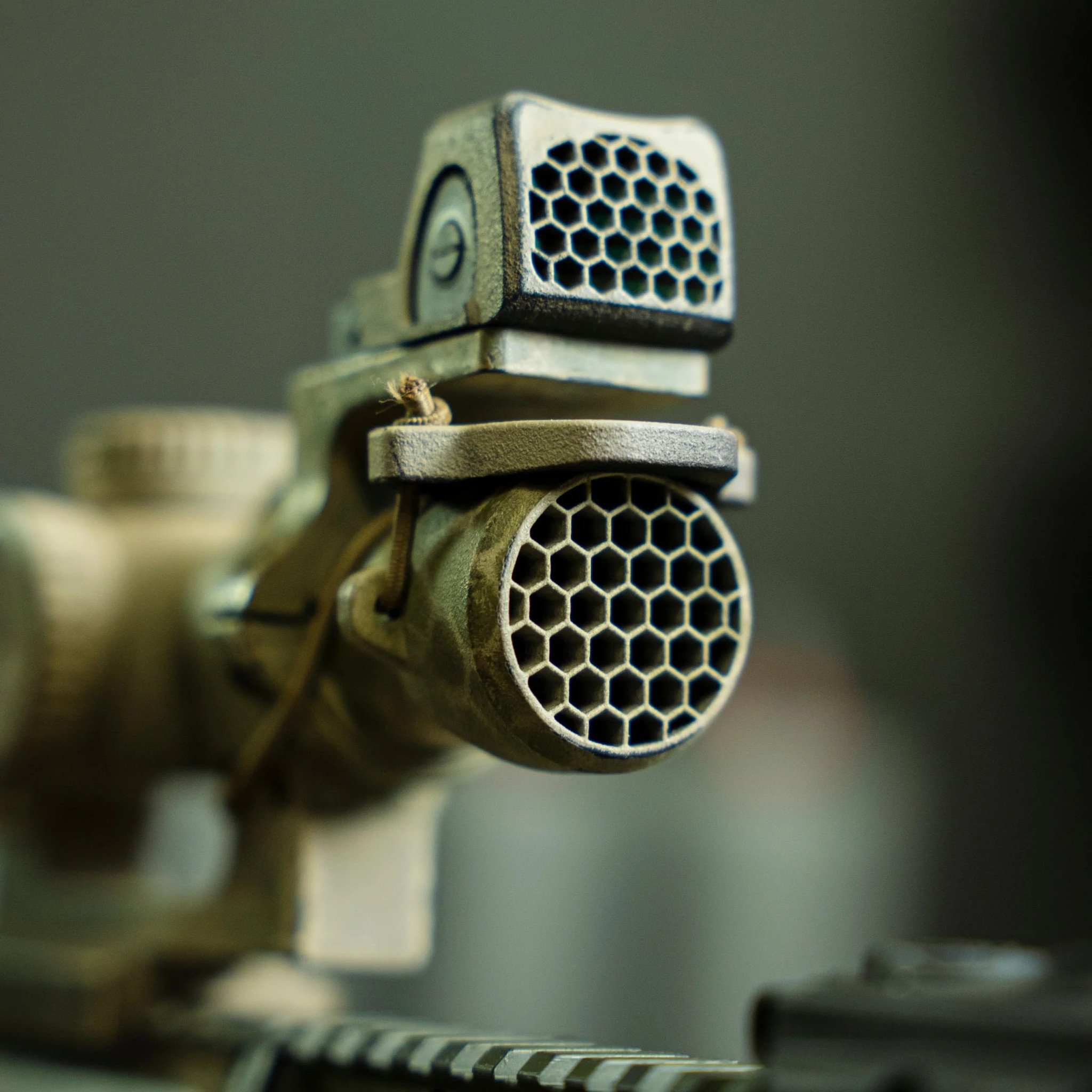 The HexCap is a ruggedly simple, snap-fit Anti-Reflection Device (ARD) that installs securely in seconds to your red dot sight with no additional hardware.

