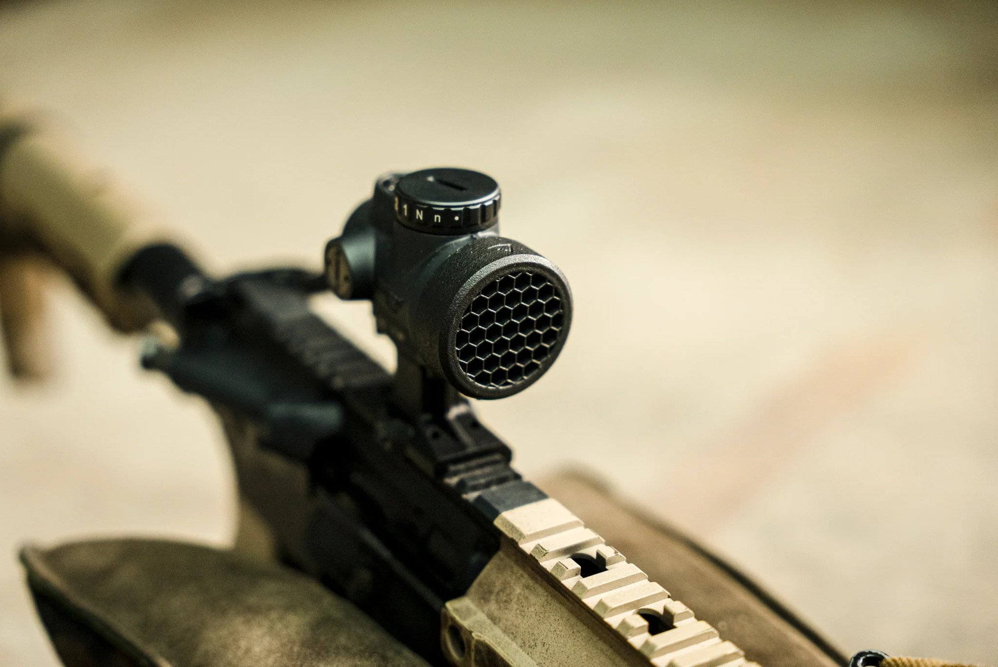 The HexCap is a ruggedly simple, snap-fit Anti-Reflection Device (ARD) that installs securely in seconds to your red dot sight with no additional hardware.

