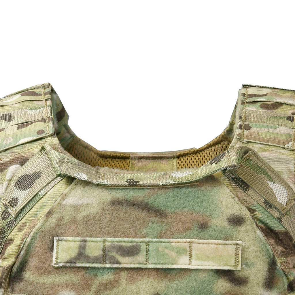 TAG’s® Vanguard plate carrier sets the standard in the industry for what a plate should be. The Vanguard is a light weight plate carrier that works with any set of hard armor plates and soft armor backers. SAPI, ESAPI, XSAPI, standalone level 4, swimmer cut and shooter cut armor plates all fit into the Vanguard. The triple magazine front panel is sewn into the carrier and will fit 30 round 5.56mm, AK47, and 7.62 x 51 magazines. You will never need to change out your magazine pouches again when using different weapon platforms.

