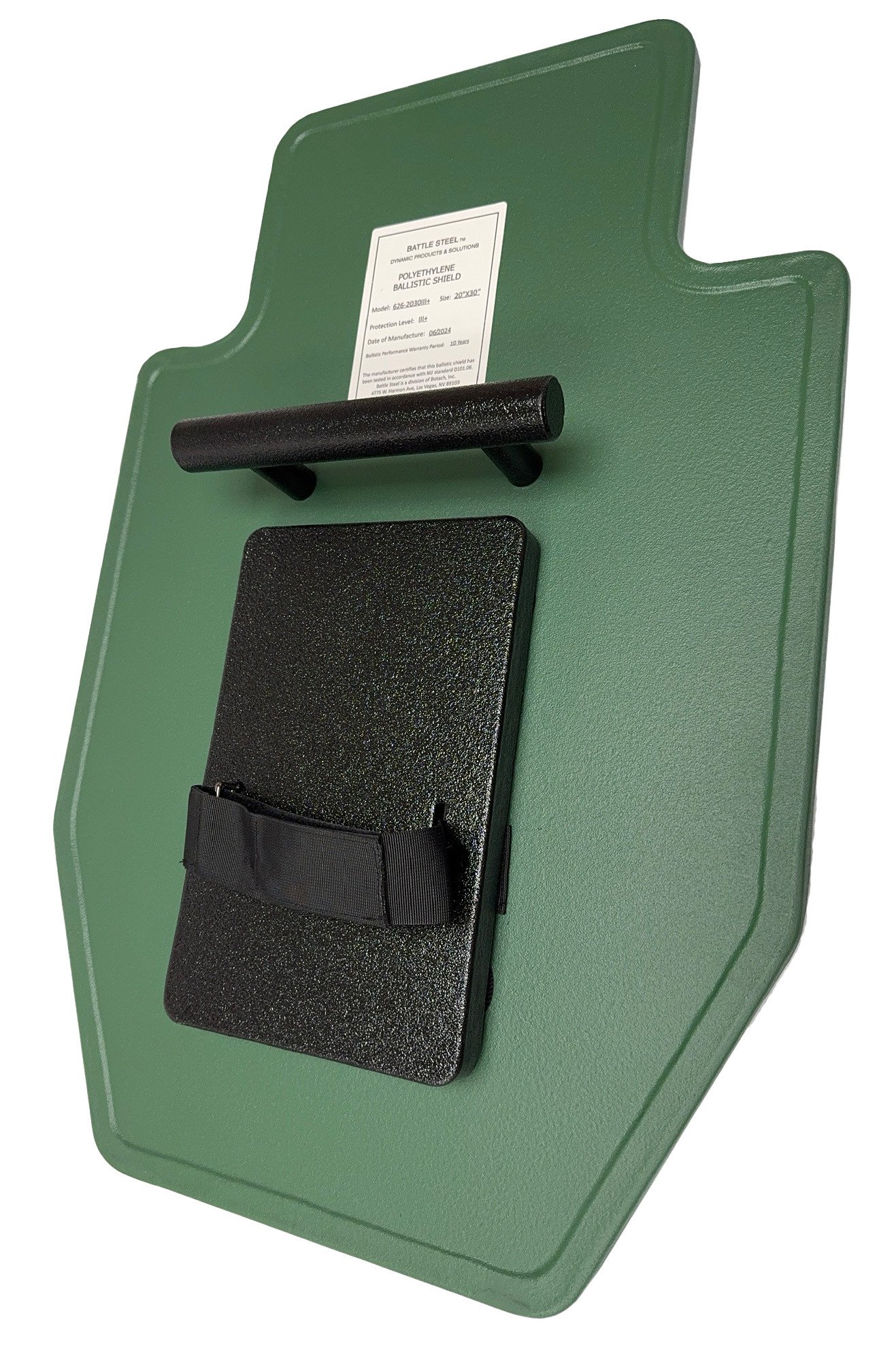 The BattleSteel Level 3+ ballistic shield is a high-protection shield that provides multi-strike protection from armor-piercing rounds and all lesser ballistic threats.mobile rifle armor protective shield