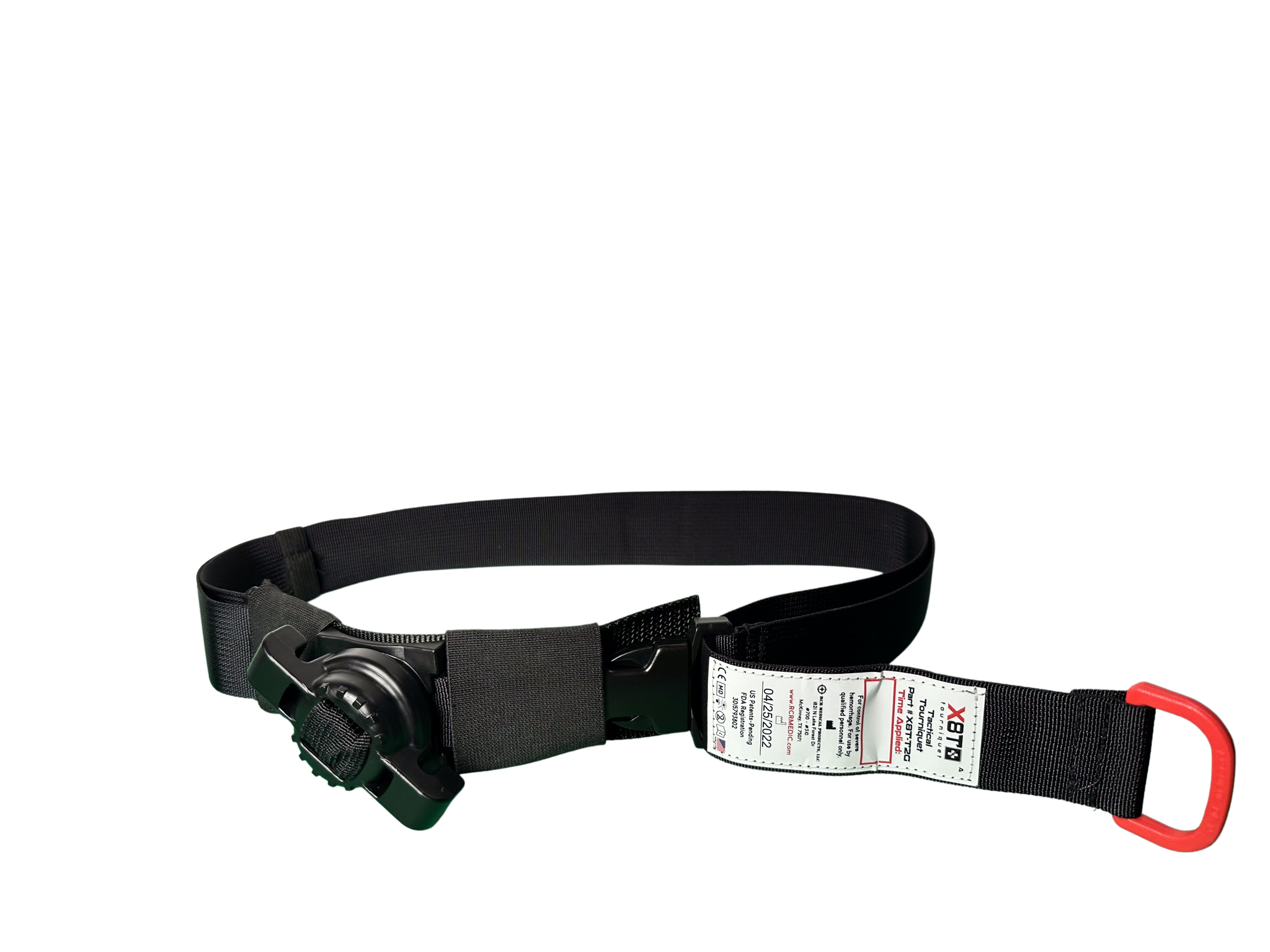 The X8T, with its unique MED™ (Maximum Efficiency Dial™) Technology, enables the application of the tourniquet in eight seconds.  Apply, pull, and turn the dial.  Deploy in any situation, including on the move.