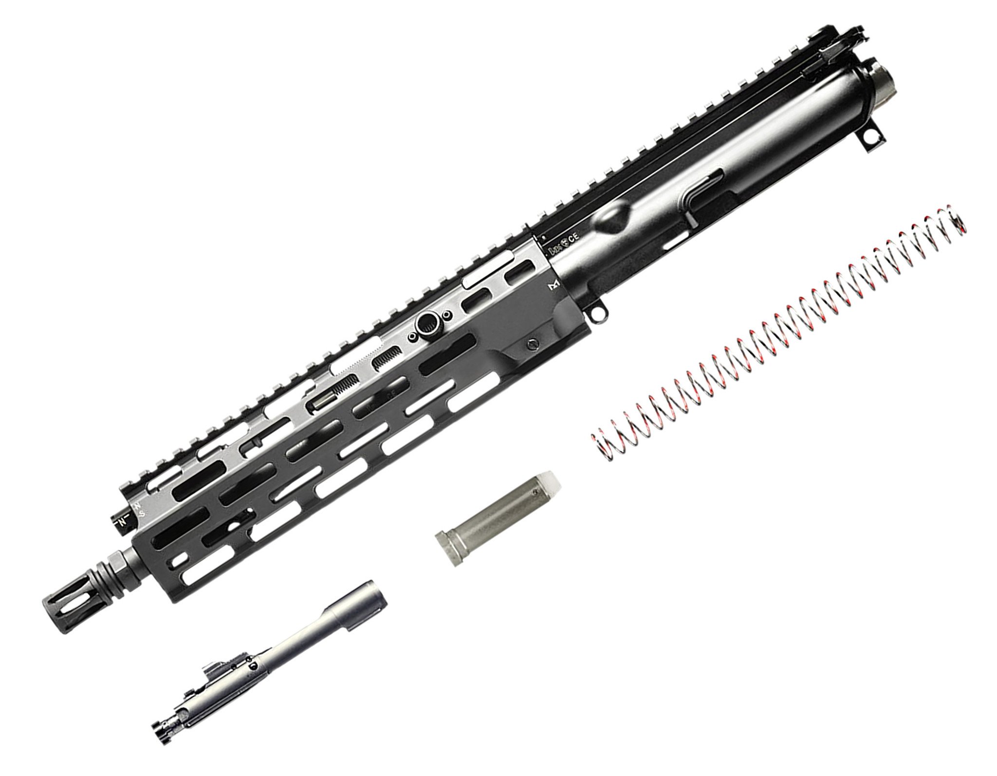 Complete MR556 A4 Upper Receiver/Barrel Assembly— HK 16.5 inch cold-hammer forged barrel, upper receiver with forward assist, extended convertible charging handle, HK Free Floating Rail System handguard