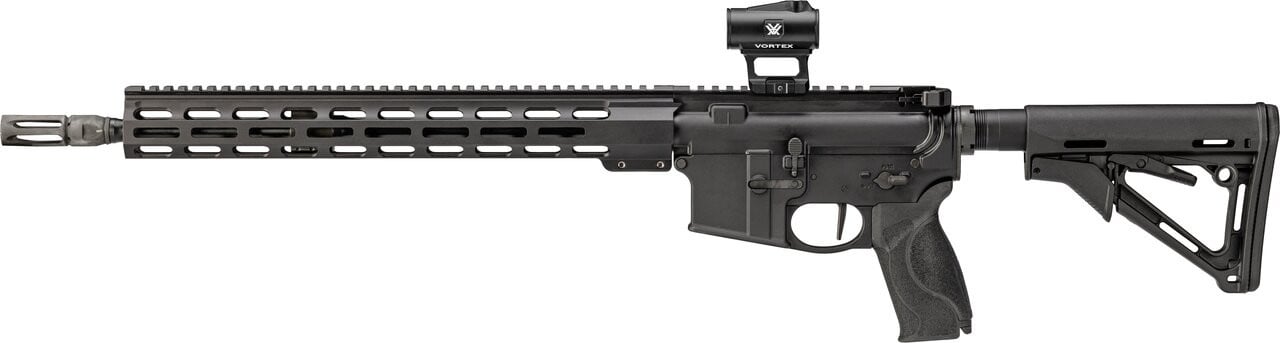 The Vortex Triumph 2 MOA Red Dot is a straightforward, reliable reflex sight designed to deliver fast target acquisition and precision aiming across a wide range of firearms from AR‑style rifles and shotguns to rimfire platforms. It features a crisp 2 MOA bright red dot reticle that makes quick work of close‑quarters engagements while still offering fine aiming precision at longer distances. The sight offers unlimited eye relief and a simple, intuitive design that lets you keep both eyes open for situational awareness and rapid transitions between targets. With 1 MOA windage/elevation adjustments and a compact, lightweight profile, it’s quick to mount and easy to trust in diverse shooting conditions. Powered by a CR2032 battery and backed by Vortex’s reputation for durability and reliability, the Triumph Red Dot keeps the focus where it should be — on the target, not on the gear.