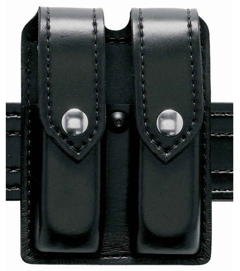 Safariland Double Pistol Magazine Pouch w/Flap for Glock 17 STX