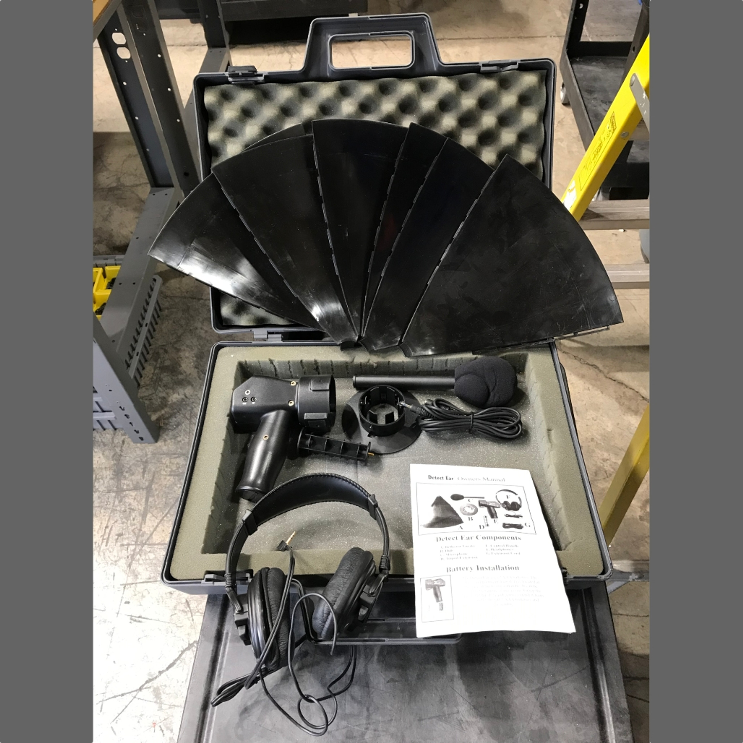 Open Box 1 Pc Detect Ear Pro Parabolic Microphone System Botach®