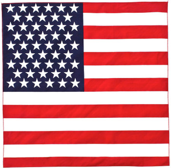 American Flag Bandana 12/Pack