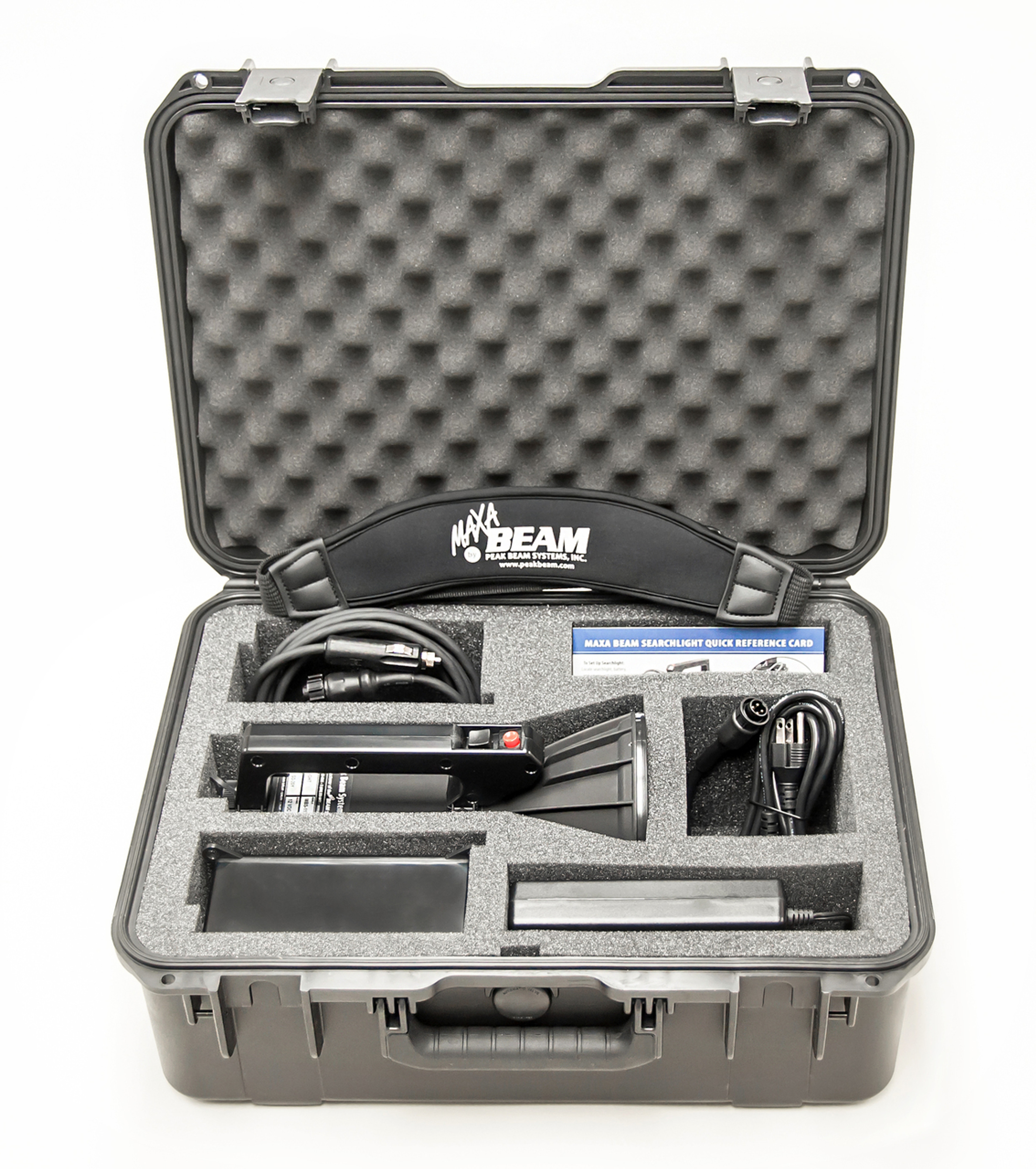 Maxa Beam MBPKG-GO 12,000,000 CandlePower Maxa Beam Go Package w/ LiFePO4 Battery & Storage Case