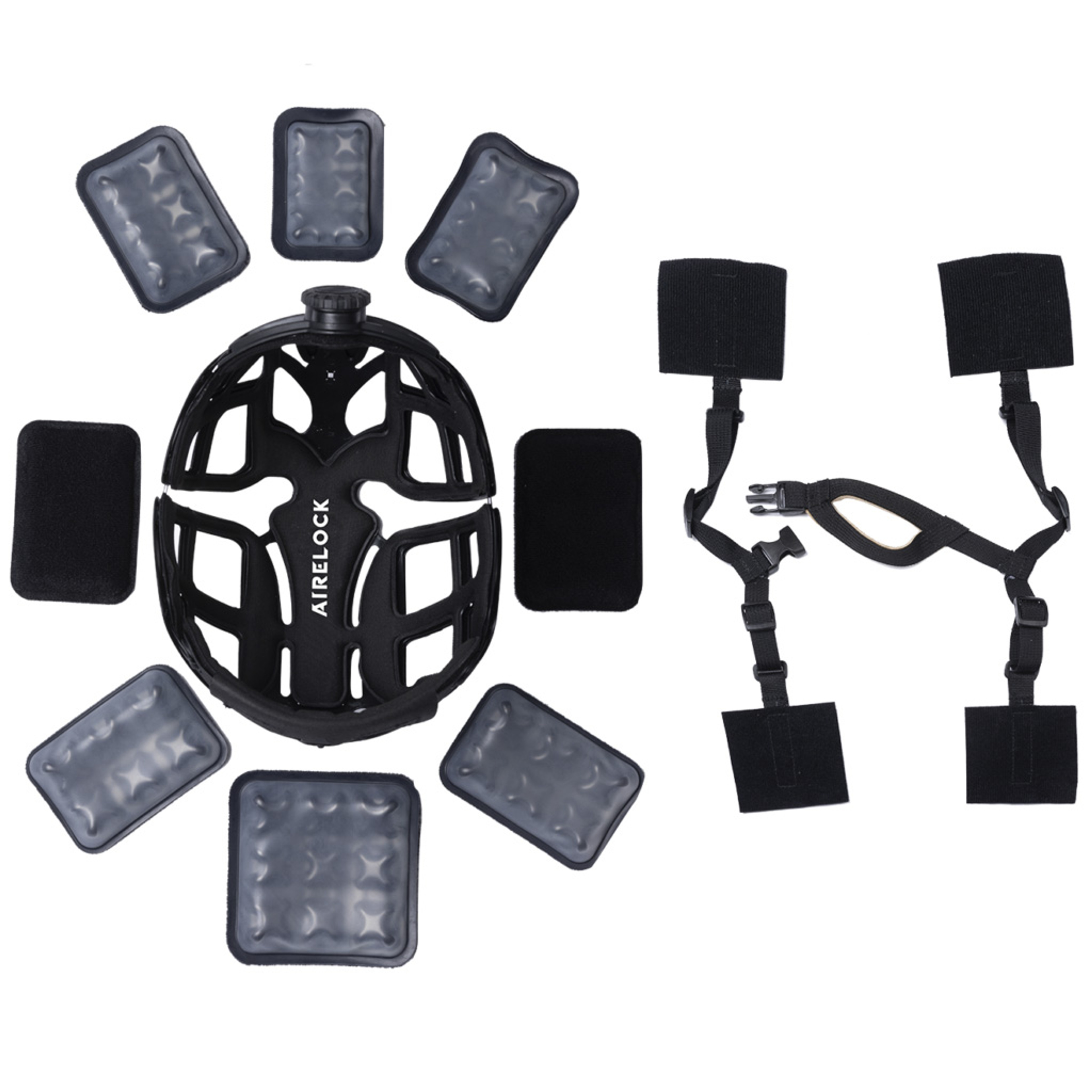 Introducing the game changing AireLock Liner System. Based on the Skydex IsoFit Liner System, the ArmorSource Pads-free AIRELOCK is a game changer in terms of user safety, comfort and ergonomics. With its all new quick-dial system, less than 50% of the liner touches the user’s head, creating a floating effect that delivers maximum comfort over extended periods of use. The advanced silent dial system and premium chinstrap deliver a solution that is ideal for front line users. Designed for Military, Special Forces, SWAT teams and Law Enforcement, the AIRELOCK is the ultimate liner system for modern day operations. Once you experience the AIRELOCK, you’ll never go back.