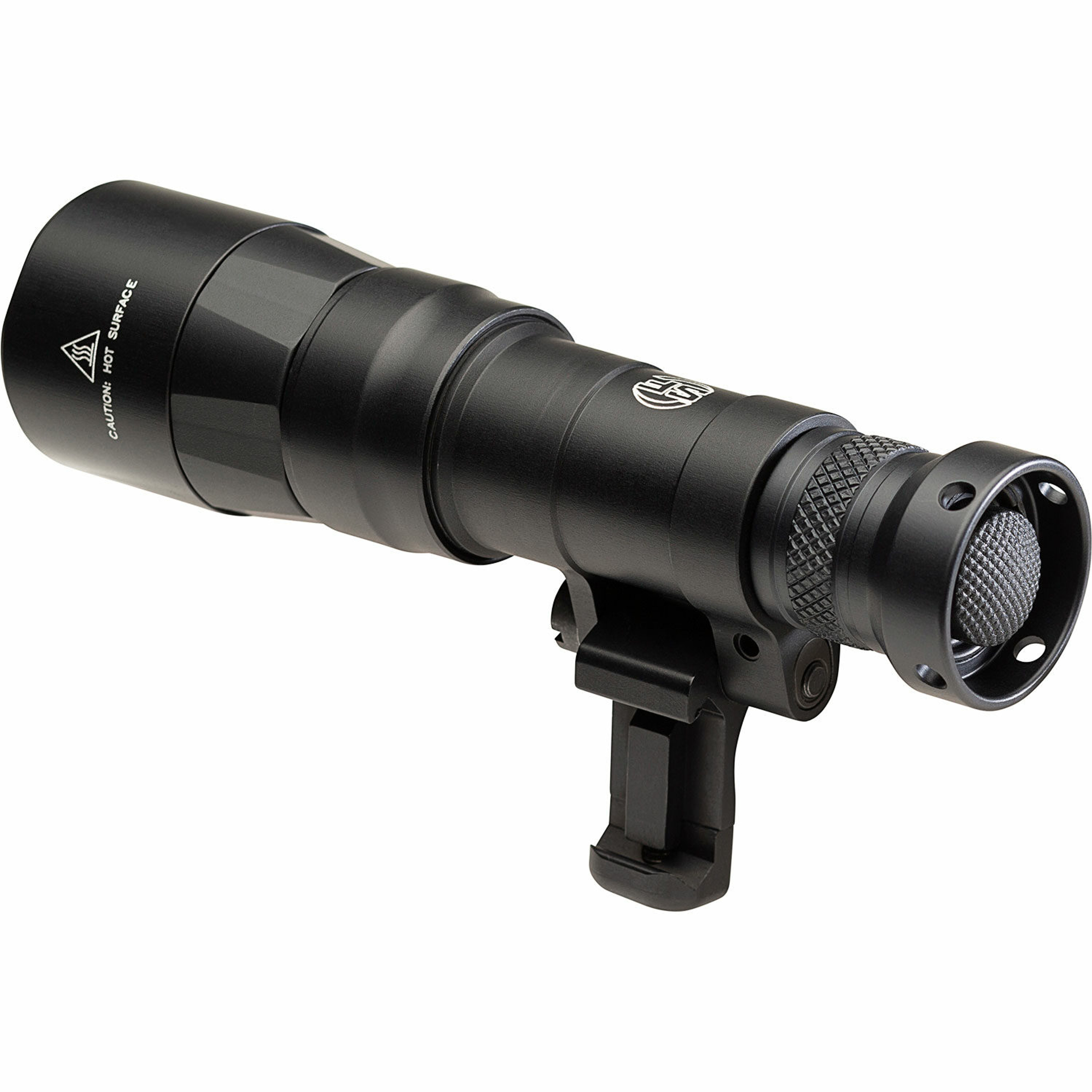 SureFire’s Scout Light Pro series rewrote the rules of WeaponLight versatility. The M340DFT combines high-candela performance and dual-fuel capability. The M340DFT delivers the farthest-reaching beam of any SureFire long gun WeaponLight in a compact form factor. As a result, it is ideal for long-range target identification.
The M340DFT projects a peak beam intensity of 95,000 candela, using the included SF18350 rechargeable lithium-ion battery, or 55,000 candela with a single 123A primary battery. It offers tremendous versatility by also providing ample spill light for situational awareness without sacrificing long-range performance.   
The Scout Light Pro Low-Profile Mount (LPM) delivers unprecedented versatility, allowing the user to optimize the light’s position relative to the rail and other attached firearm accessories. Rugged and reliable, the LPM easily and securely attaches to any MIL-STD-1913 or M-LOK rail.
Constructed of lightweight aerospace aluminum, Mil-Spec hard-anodized, and O-ring sealed to keep out the elements, the M340DFT Scout Light Pro is the best-performing, most feature-rich, WeaponLight for its size.