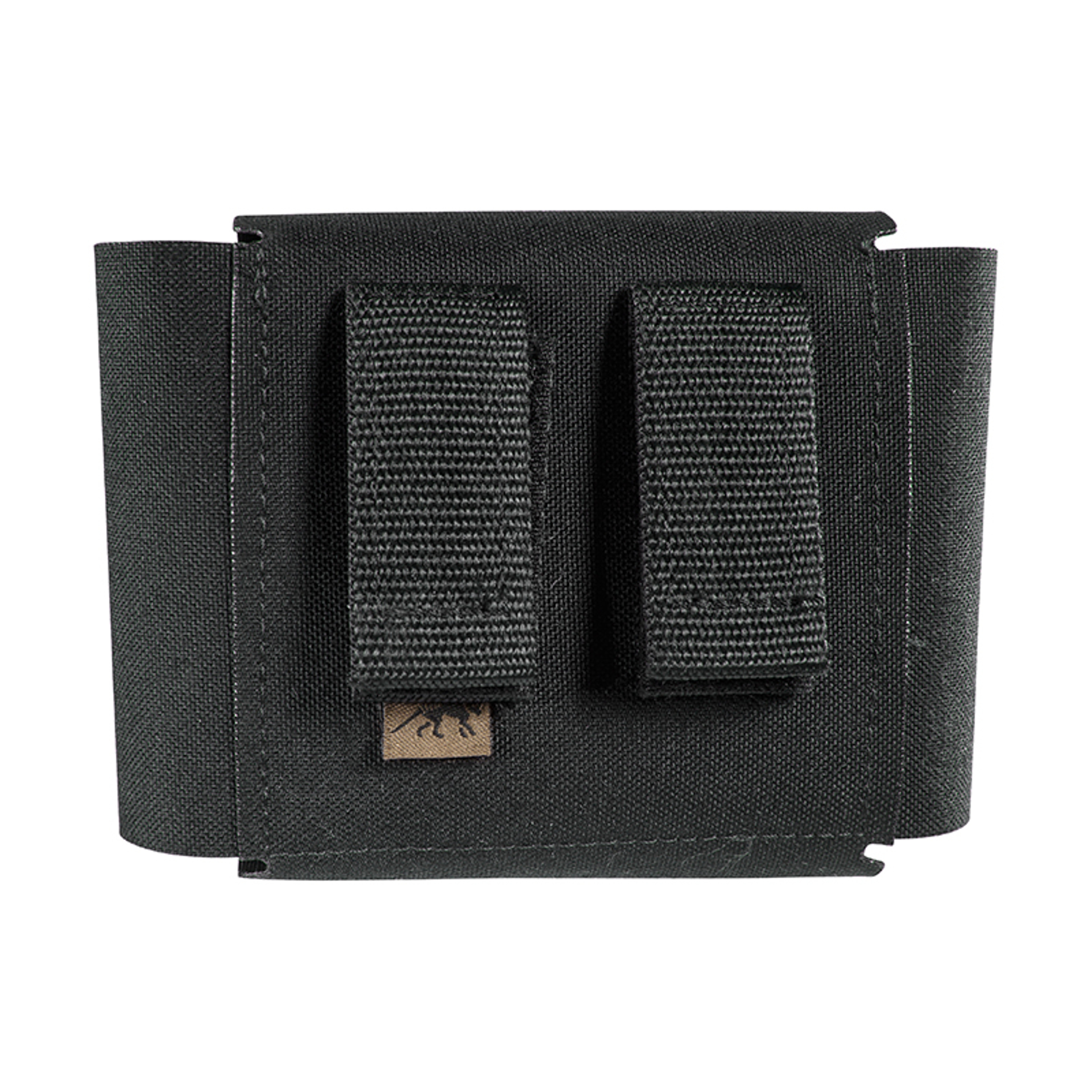 The TT Glove Pouch MKII is a small accessory belt pouch. Holds one pair of leather tactical gloves or two pairs of latex gloves. It can be carried horizontally or vertically. Hook-and-loop fastener for 1-2.15in/30-55mm width belt. (BELT NOT INCLUDED)


