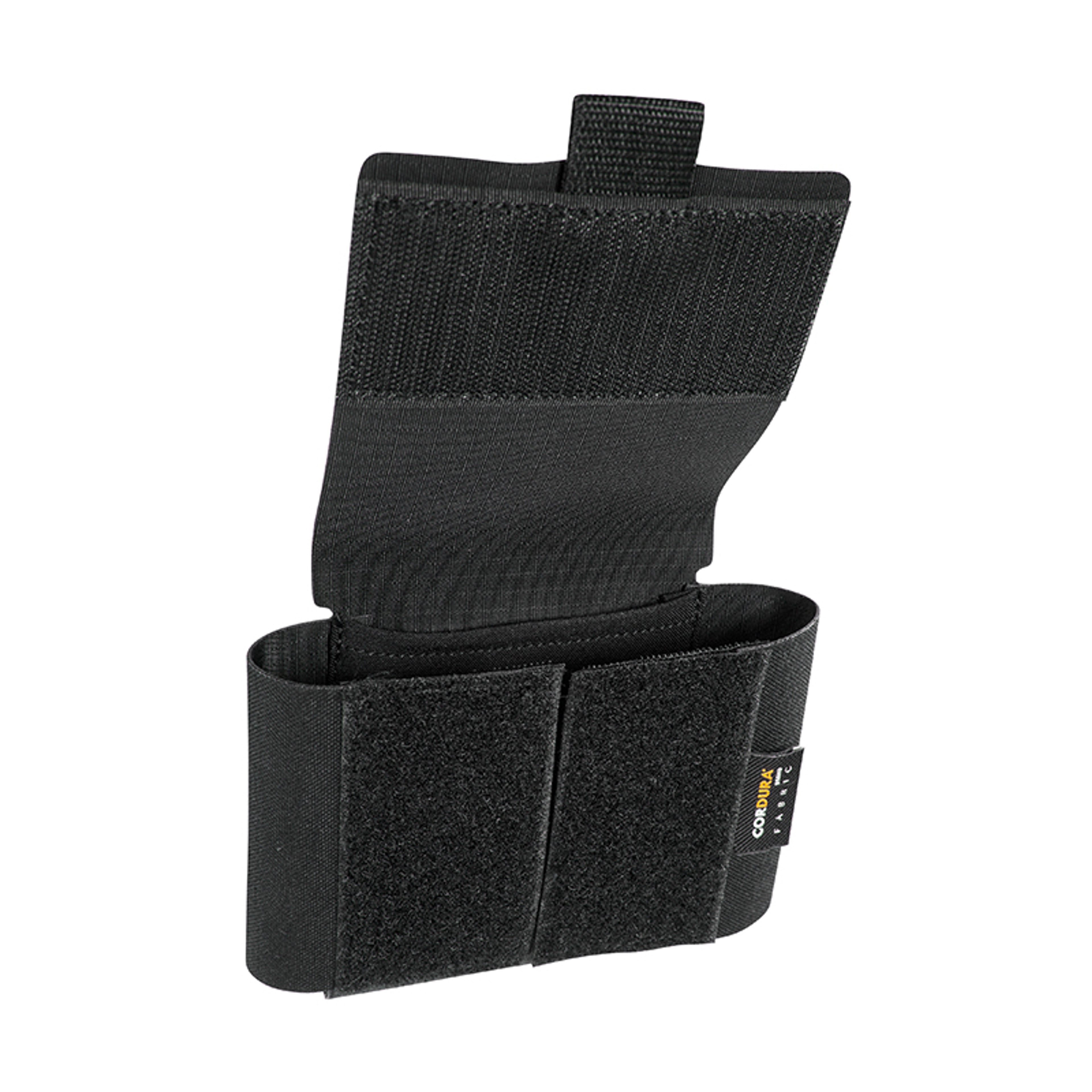 The TT Glove Pouch MKII is a small accessory belt pouch. Holds one pair of leather tactical gloves or two pairs of latex gloves. It can be carried horizontally or vertically. Hook-and-loop fastener for 1-2.15in/30-55mm width belt. (BELT NOT INCLUDED)

