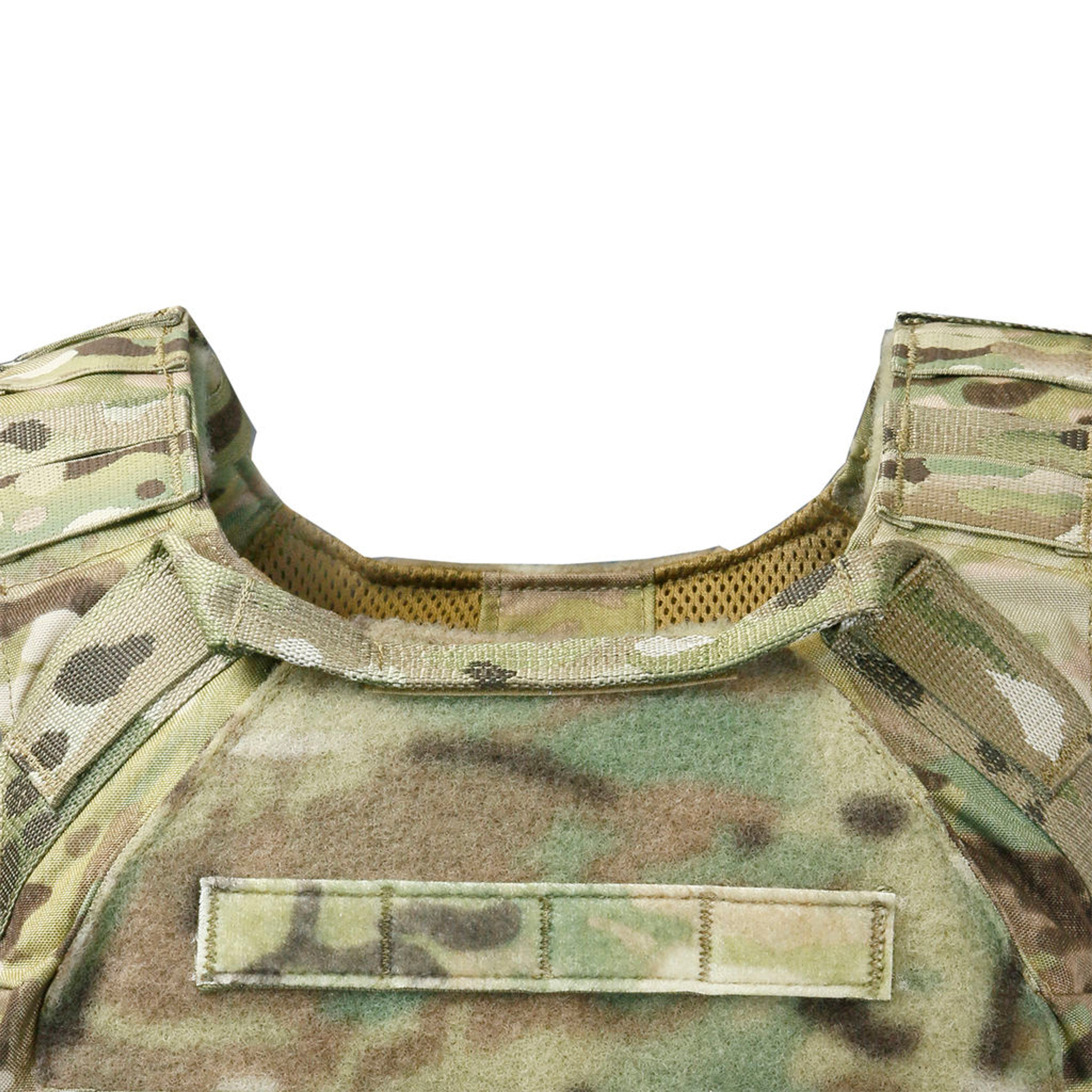 TAG’s® Vanguard plate carrier sets the standard in the industry for what a plate should be. The Vanguard is a light weight plate carrier that works with any set of hard armor plates and soft armor backers. SAPI, ESAPI, XSAPI, standalone level 4, swimmer cut and shooter cut armor plates all fit into the Vanguard. The triple magazine front panel is sewn into the carrier and will fit 30 round 5.56mm, AK47, and 7.62 x 51 magazines. You will never need to change out your magazine pouches again when using different weapon platforms.

