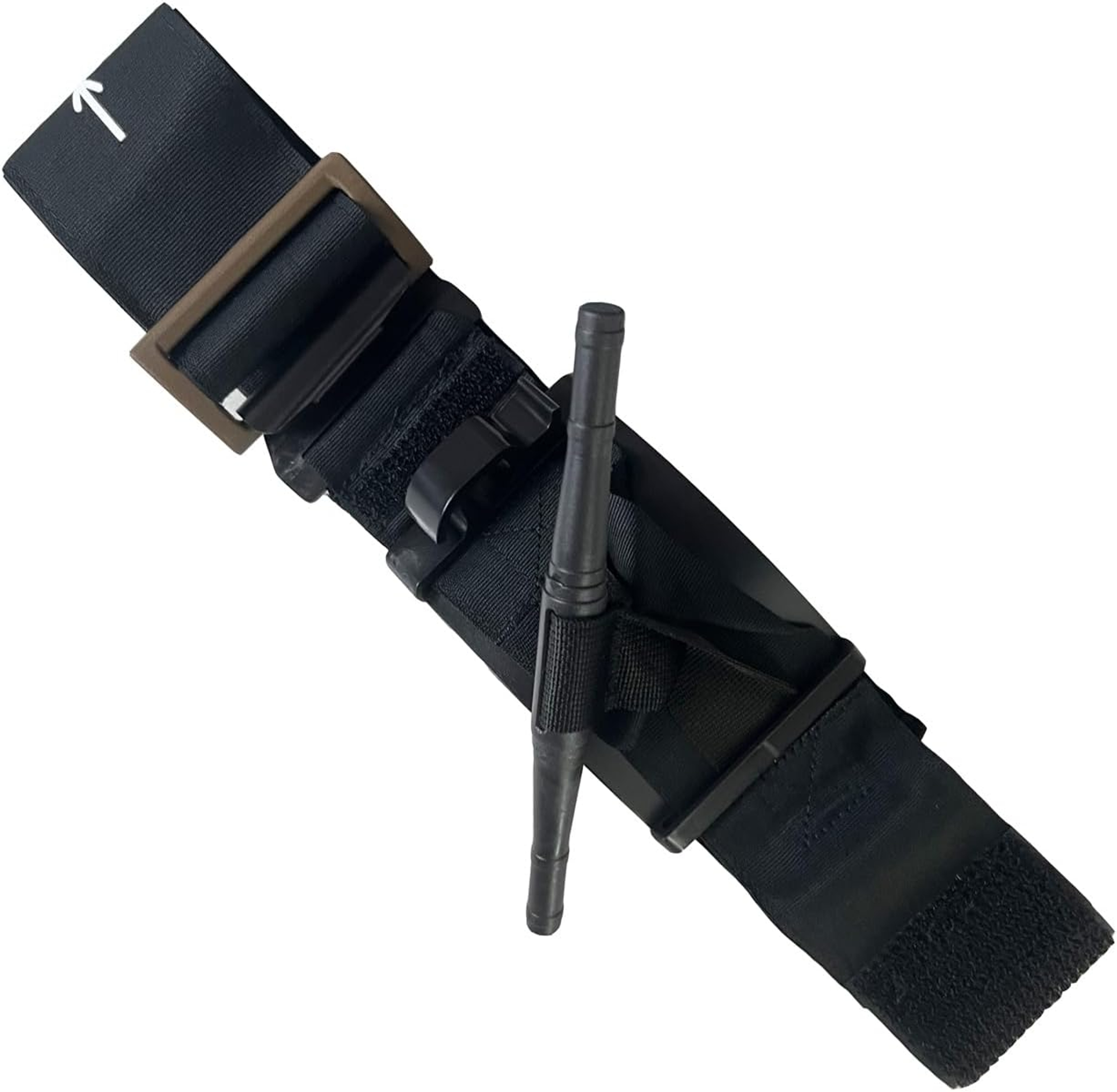 The TMT, Tactical Mechanical Tourniquet, One Handed Application Combat Ready Tourniquet by Safeguard Medical. Made in The USA. The Tactical Mechanical Tourniquet (TMT) is a hemorrhage control device specifically designed for massive hemorrhage control of an extremity.  Using lessons learned from the battlefield, the TMT is designed to ensure ease of application, definitively control hemorrhage and eliminate the current "percentage of failure" rates.  Taught as a self-aid/buddy-aid task, the TMT requires minimal training to instantly treat life-threatening hemorrhage of an extremity.