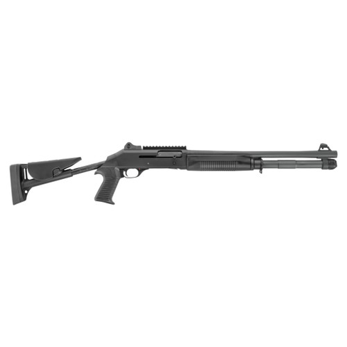 Benelli M4 Tactical Shotgun 12 Ga 7 RD 18.5" Shotgun w/ Collapsible Stock & Ghost Ring Sights