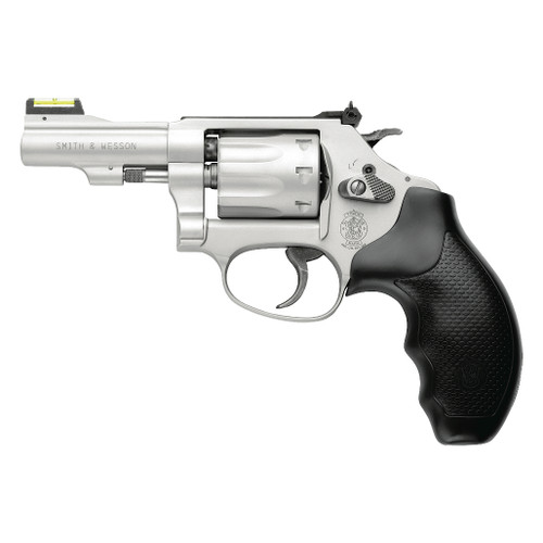Smith & Wesson Model 317 Kit Gun 22 LR Revolver w/ 3" Barrel, 8rd Cylinder & HiViz Fiber Optic Green Front/Adjustable Rear Sights