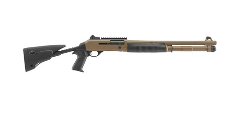Benelli M4 EXT 12 GA 18.5" 7+1 FDE Shotgun