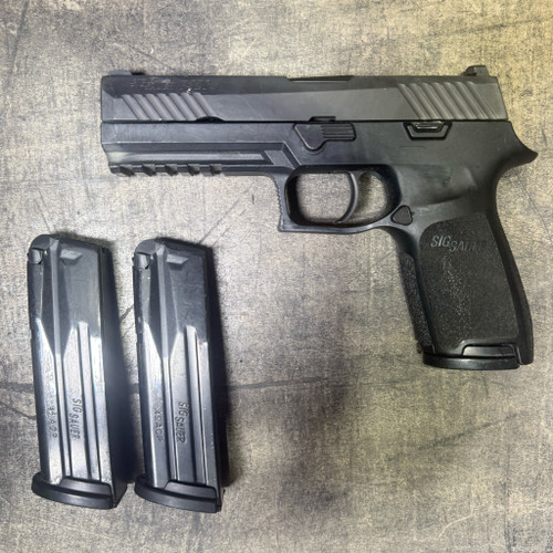 SIG Sauer P320 Full Size .45 ACP Pistol w/ 3 10-Round Magazines, Police Trade