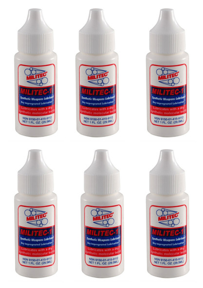 Militec-1 Lubricant Synthetic Rust Preventative and Metal Conditioner 1oz Bottles 6/Pack
