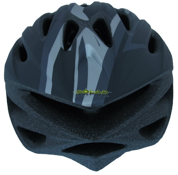 Bell Sports Solar X Helmet, Matte Black/Titanium Shatter, Universal