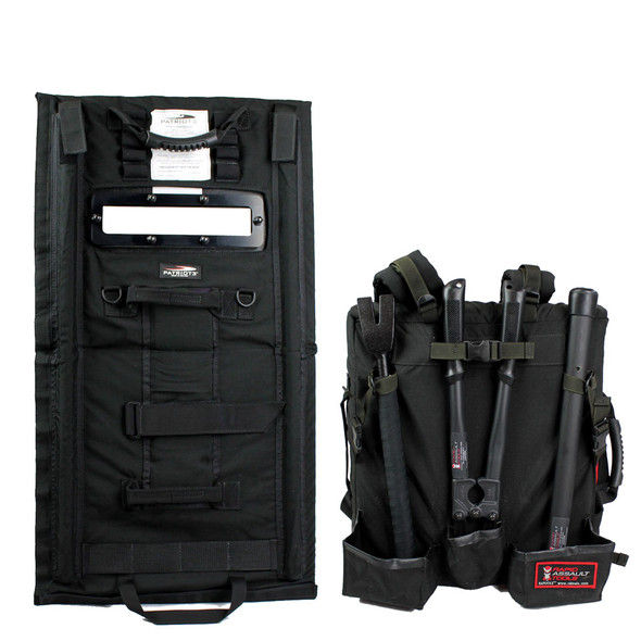 RAT Rapid Assault Tools First Responders Entry Kit Backpack w/Shield