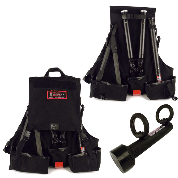 RAT Rapid Assault Tools Extendable Kit Backpack w/Rams RAT Rapid Assault Tools Extendable Kit Backpack w/Rams