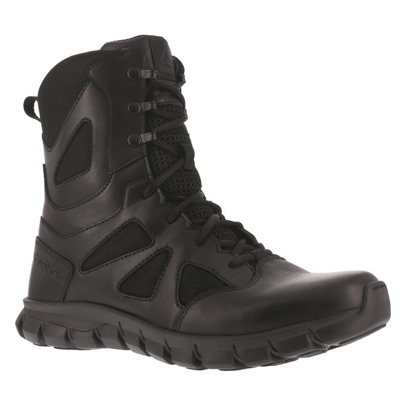 Reebok RB8806 Men's Sublite Cushion 8" Waterproof Side Zip Tactical Boot