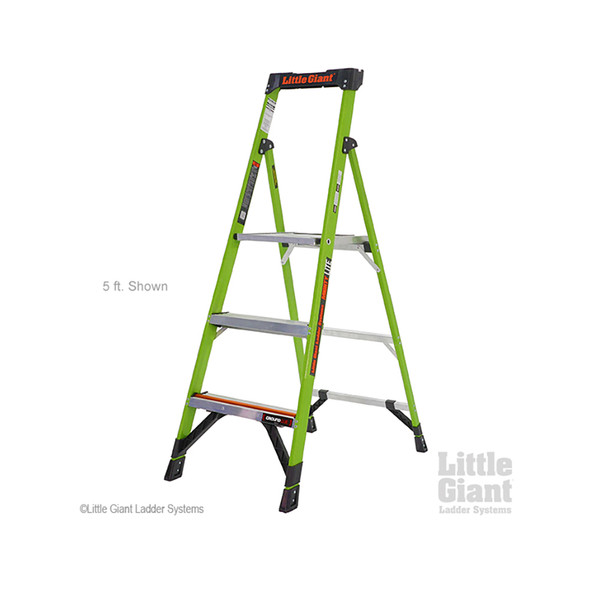 Little Giant 15778-804 Fiberglass Safe Frame 8' Ladder FREE LOCAL PICK UP 