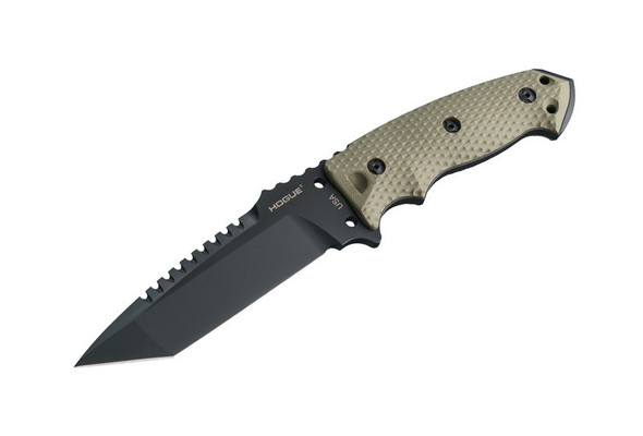 Hogue EX-F01 A2 Steel Tanto 5.5" OD Fixed Blade Knives Hogue EX-F01 A2 Steel Tanto 5.5" OD Fixed Blade Knives