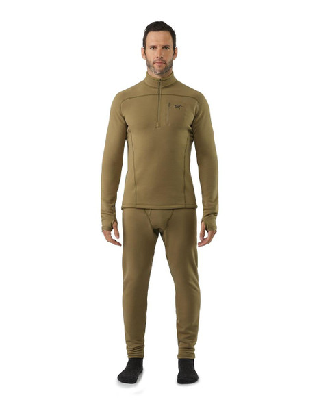 ArcTeryx Mens Cold WX Zip Neck Shirt SV